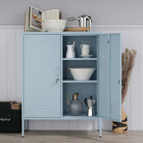 The Fulham - Home Style Storage Locker In Sky Blue