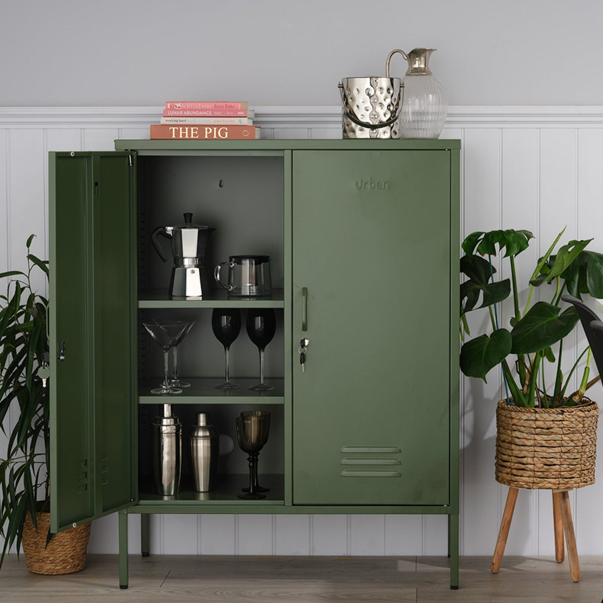 The Fulham - Home Style Storage Locker In Forest