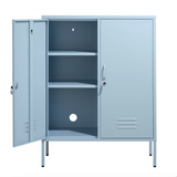 The Fulham - Home Style Storage Locker In Sky Blue