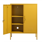 The Fulham - Home Style Storage Locker In Mustard