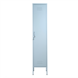 The Bexley - Tall Single Door Storage Locker In Sky Blue