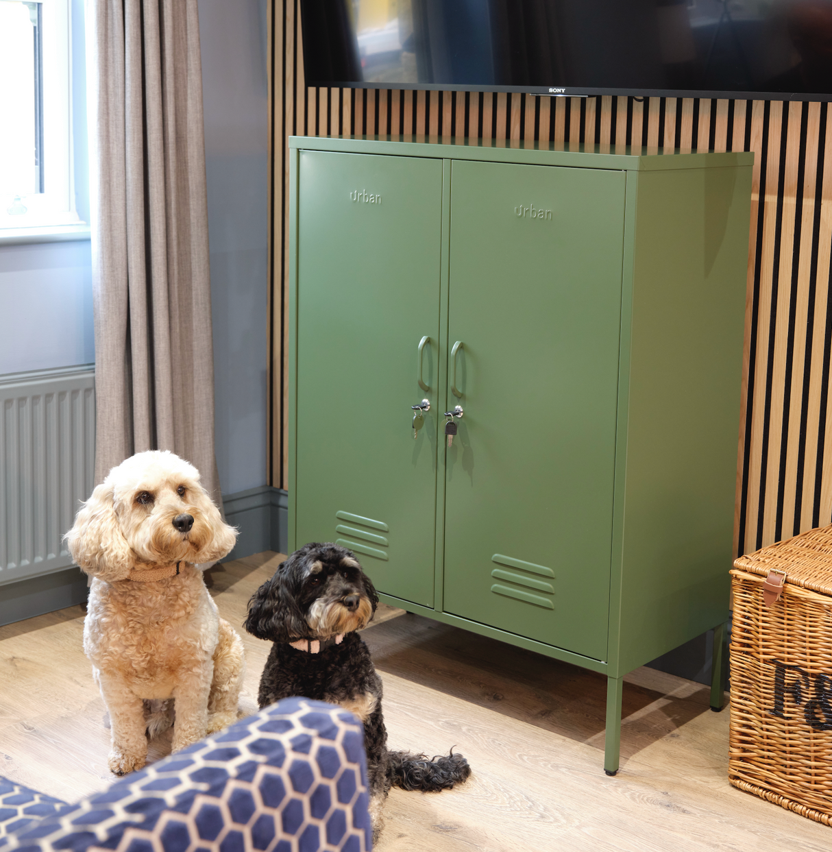 The Fulham - Home Style Storage Locker In Forest