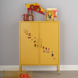 The Fulham - Home Style Storage Locker In Mustard